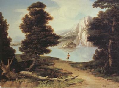 Landscape with a Lake (nn03), Washington Allston